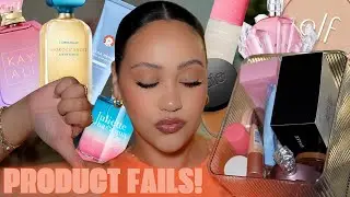 PRODUCTS I HAVE TRIED RECENTLY THAT DID NOT WORK FOR ME! 🚫🥺 FRAGRANCES, BEAUTY, & MORE | AMY GLAM✨