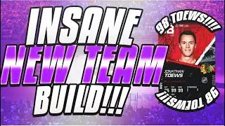 NHL 21 HUT INSANE NEW TEAM BUILD WITH 98 TOEWS!