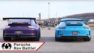 Porsche Rev Battle: 991.1 GT3 RS - VS -  991.2 GT3