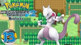 Pokemon Schwarz 2 Randomizer Nuzlocke #13 Dreikampf mit MEWTU?!