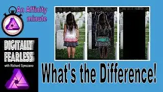 Match photos with difference - An Affinity Minute - Affinity Photo tutorial