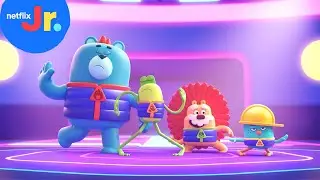 Dance Battle to Defeat a Giant Robot | Big Tree City | Netflix Jr