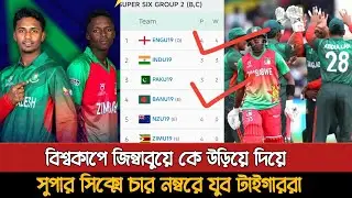 Bangladesh beats Zimbabwe to reach 4th place in Super Six | Bangladesh Vs Zimbabwe U19 | Super Six