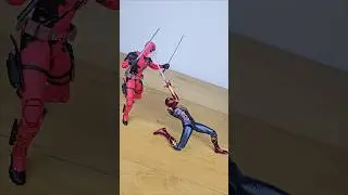 Spiderman ZD Toys Pose #spiderman #deadpool #marvel #zdtoys #avengers #actionfigures #shortvideo