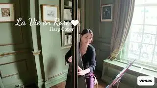 La Vie en Rose | Harp Music🪉 | A Pre-Wedding Moment in a 1929 Ballroom