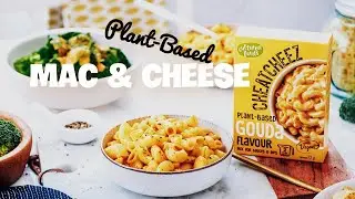 Plant-based Mac & Cheese with CHEATCHEEZ Gouda from Cultured Foods
