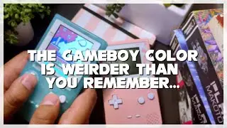 The Game Boy Color is weird about... color