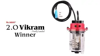 VIKRAM Non-Flammable 2-in-1 Instant Water Heater-Drinking & Bathing | 2.O Winner Dark Pink | Mr.SHOT