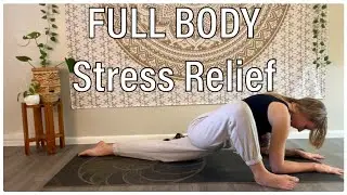 Stress Relief Routine // Full Body Stress Relief Yoga