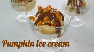 Spiced pumpkin ice cream recipe