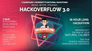 HackOverflow 3.0 | 36 Hour National Level Hackathon | Chandigarh University | Uniball |