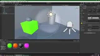 Unity Lighting Tutorial | Types of lights, real time and baked lighting