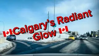 Exploring Nose Hill Park in Calgary's Radiant Glow! Alberta - Canada #calgary #alberta #canada