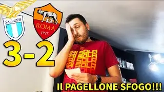 🤬 DIFESA INGUARDABILE... LAZIO-ROMA 3-2 [Il PAGELLONE SFOGO]