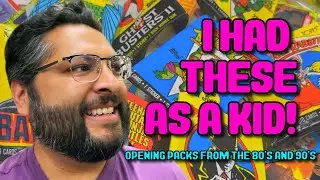 RETRO PACK RIPS! Frank & Son Collectible Show, Batman, Ninja Turtles, and 30 YEAR OLD BUBBLE GUM!
