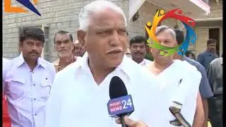BP Yaddiyurappa Meet Dlehi Lawyer Byte_Yaddiyurappa Visited to Sringeri Matta_06-3-2012  .mpg