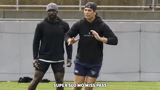 C.Johnstone, S.Smith, L.Latu, J.Patterson Slow Motion Hands: RugbyTown CROSSOVER Academy W17 5-17-21