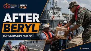 Hurricane Beryl Aftermath: BDF Coast Guard Delivers Aid & Brings Troops Home 🇧🇧🚢🌪️ |BGIS News Extra