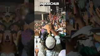 MUFTI SALMAN AZHARI in Raichur😍 #shortsviral