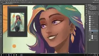 Drawing a Fairy ✨ | Speedpaint | Digital Art Process