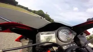 Honda CBR 600 F4i Sport  - Crash Tor Poznań (pierwszy szlif)