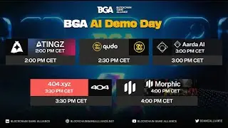 BGA AI Week: Demo Day