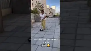 Se&ntilde;ora se cae en monopatin🤣🤣 #risa #humor #parati #caida #viral