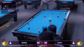 3DWIN vs KIETH - Q1 BILLIARDS - TABLE 2 | EvoSports