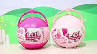 Giant surprise EGGS/custom Ball with barbie toys and Doll fun &Doll Accessories/barbie