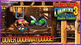 Donkey Kong Country 3: Dixie Kong's Double Trouble! (SNES Gameplay, ep.2) ㅡ Doorstop Dash