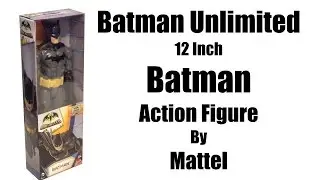 Mattel Batman Unlimited 12 Inch Batman Action Figure Review