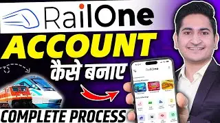 Rail One App Registration Kaise Kare, How to create railone account, railone user id kaise banaye