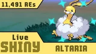 Live Shiny Altaria in 11,491 REs! &bull; Pokemon W2