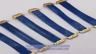Compact micro coaxial cable assembly 8-channel hipot & continuity test China Best Factory Supplier i