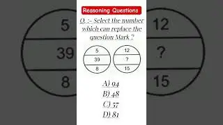 UPSI reasoning Questions/Reasoning classes/General Intelligence and Reasoning/#reasoning