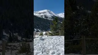 12000 feet above fhe ground level, Fresh snow, colorado #usateluguvlogs #ashortaday
