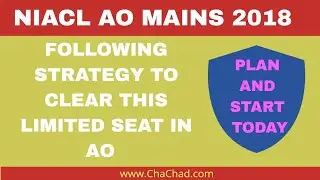 NIACL AO 2018 | Mains Strategy and Planning | how to crack niacl ao mains