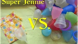 Super Jennie vs Various Menstrual Cups - Comparison