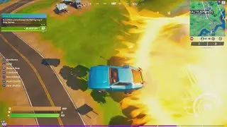In A Vehicle, Jump Through The Flaming Ring At Salty Springs (Week 5 Challenge Guide)