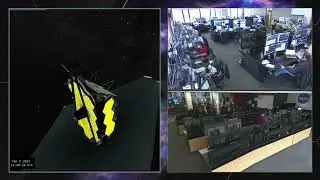 James Webb Space Telescope  Secondary Mirror Deployment   Mission Control Live