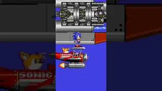 Sonic the hedgehog 2 - Wing fortress zone #shorts #gaming #games