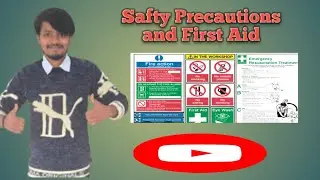 #safety and #firstaid !!                                            BY-shashank shekhar sir 