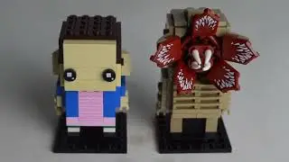 LEGO Speed Build: Stranger Things Brick Headz #40549