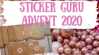 PLANMAS DAY SIX | *SPOILERS* STICKER GURU ADVENT 2020 UNBOXING