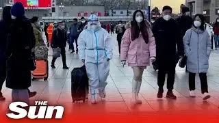 China&rsquo;s &lsquo;mass migration&rsquo; begins amid COVID surge