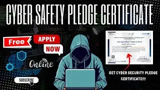 FREE Cyber Security Pledge Certificate | Cyber Safety Pledge Online Certificate