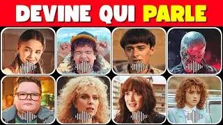 DEVINE QUI PARLE des PERSONNAGES de STRANGER THINGS (Onze, Will, Dustin, Derek, Holly ...)