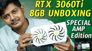 Zotac RTX 3060 Ti AMP Unboxing Telugu | Powerful GPU for Gaming & Editing