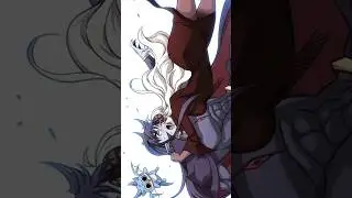 Demon Lord got Embarrassed 🥰 | What a Bountiful Harvest Demon Lord #manhwa #webtoon #edit