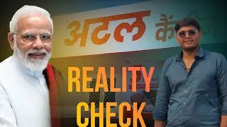 ₹5 Atal Canteen Reality Check | Raat Me Gaya, Bheed Thi, Taste Test & Public Review 😱🍛